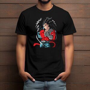 Vegeta Super Saiyan 4 (DBZ) Anime Custom T-shirt